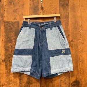PUBLISH Men's Two-Tone Denim Shorts small EUC